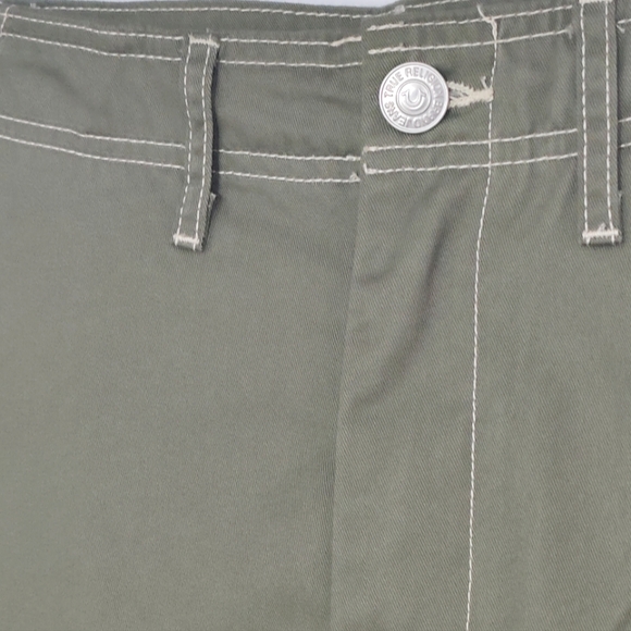 True ReligionJean Men Size 36Cargo Pants Style #108335 Kalamata Green - Picture 2 of 11